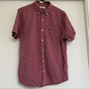 Hollister Short Sleeve Button Up